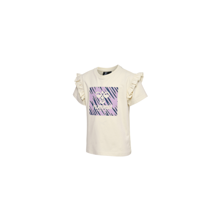 hmlFLOWY RUFFLE T-SHIRT S/S