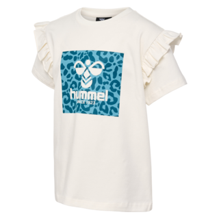 hmlFLOWY RUFFLE T-SHIRT S/S