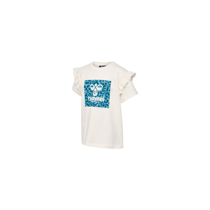 hmlFLOWY RUFFLE T-SHIRT S/S